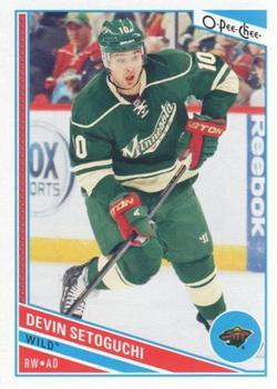#14 Devin Setoguchi - Minnesota Wild - 2013-14 O-Pee-Chee Hockey
