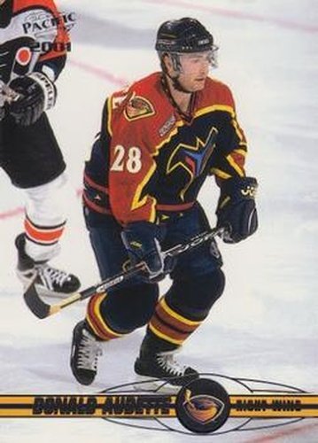 #14 Donald Audette - Atlanta Thrashers - 2000-01 Pacific Hockey