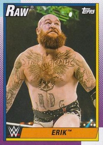#14 Erik - 2021 Topps Heritage WWE Wrestling