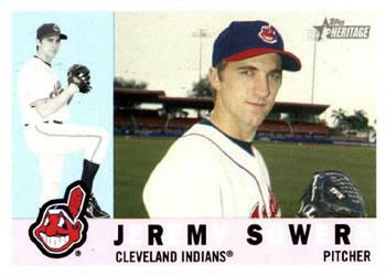 #14 Jeremy Sowers - Cleveland Indians - 2009 Topps Heritage Baseball