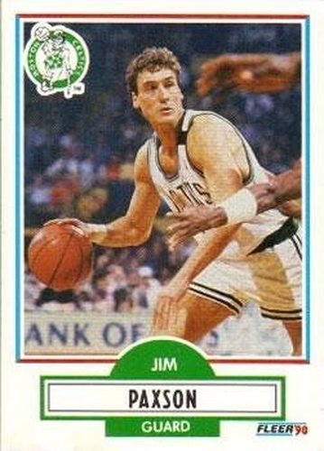 #14 Jim Paxson - Boston Celtics - 1990-91 Fleer Basketball