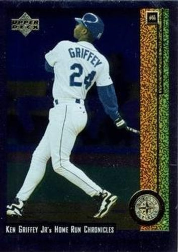 #14 Ken Griffey Jr. - Seattle Mariners - 1998 Upper Deck - Ken Griffey Jr.'s Home Run Chronicles Baseball
