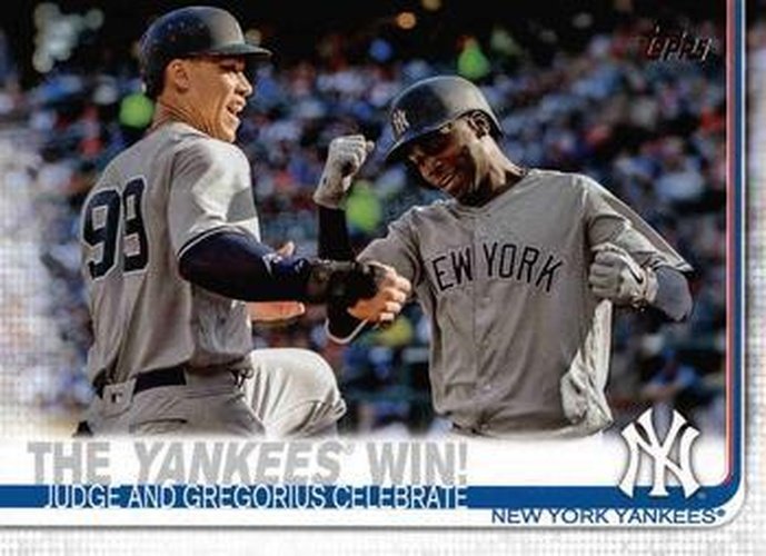 #14 The Yankees Win! - New York Yankees - 2019 Topps Baseball