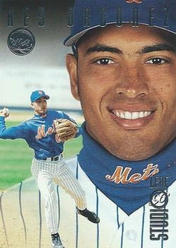 #14 Rey Ordonez - New York Mets - 1996 Studio Baseball