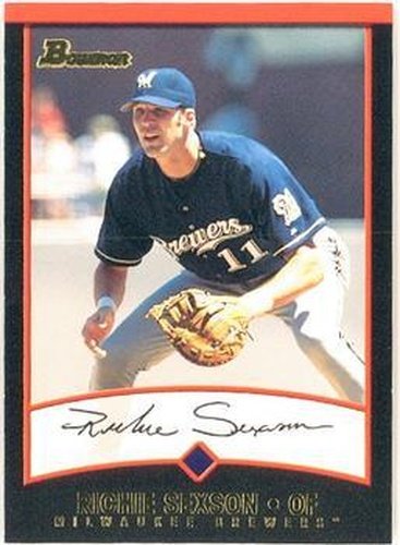#14 Richie Sexson - Milwaukee Brewers - 2001 Bowman Baseball