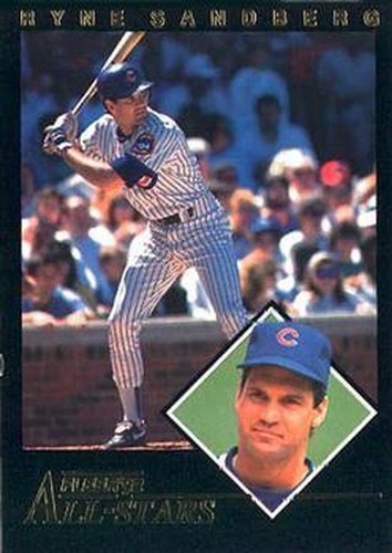 #14 Ryne Sandberg - Chicago Cubs - 1992 Fleer Baseball - All-Stars