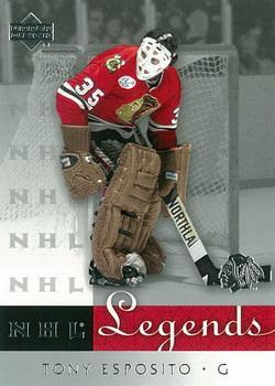 #14 Tony Esposito - Chicago Blackhawks - 2001-02 Upper Deck Legends Hockey