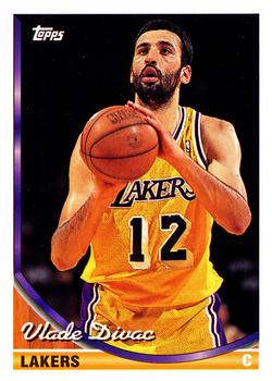 #14 Vlade Divac - Los Angeles Lakers - 1993-94 Topps Basketball