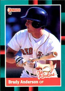 #14 Brady Anderson - Boston Red Sox - 1988 Donruss The Rookies Baseball