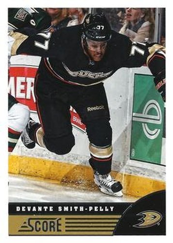 #14 Devante Smith-Pelly - Anaheim Ducks - 2013-14 Score Hockey