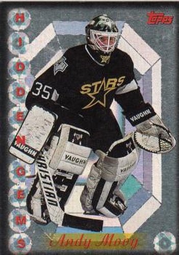 #14HG Andy Moog - Dallas Stars - 1995-96 Topps Hockey - Hidden Gems