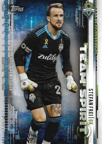 #TS-14 Stefan Frei - Seattle Sounders FC - 2021 Topps MLS Soccer - Team Spirit
