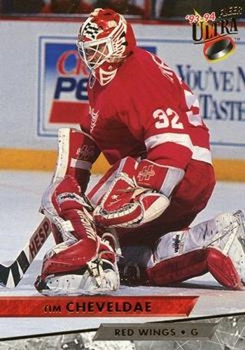 #14 Tim Cheveldae - Detroit Red Wings - 1993-94 Ultra Hockey