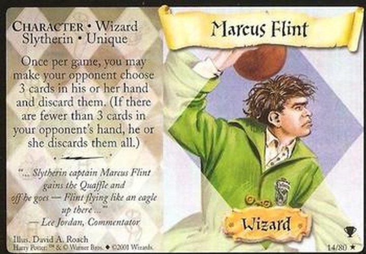 #14 Marcus Flint - 2001 Harry Potter Quidditch cup