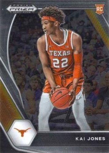 #14b Kai Jones - Texas Longhorns - 2021 Panini Prizm Collegiate Draft Picks Basketball