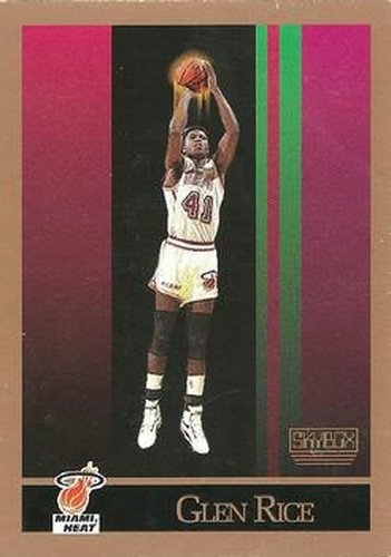 #150 Glen Rice - Miami Heat - 1990-91 SkyBox Basketball