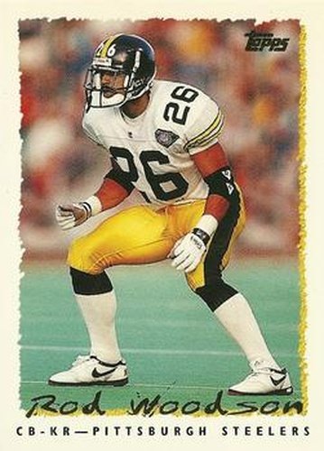 #150 Rod Woodson - Pittsburgh Steelers - 1995 Topps Football