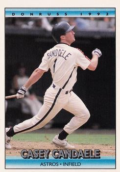 #150 Casey Candaele - Houston Astros - 1992 Donruss Baseball