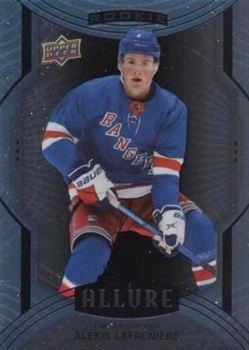 #150 Alexis Lafreniere - New York Rangers - 2020-21 Upper Deck Allure Hockey