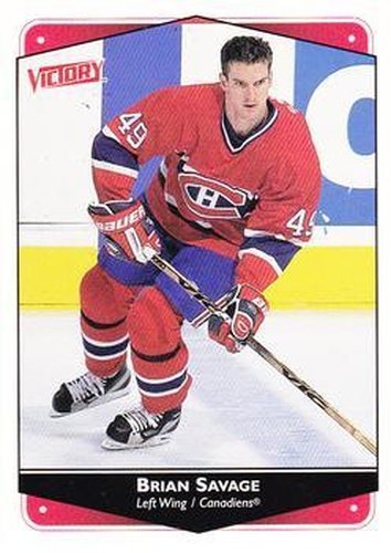 #150 Brian Savage - Montreal Canadiens - 1999-00 Upper Deck Victory Hockey