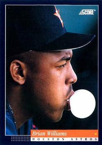 #150 Brian Williams - Houston Astros -1994 Score Baseball