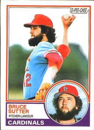 #150 Bruce Sutter - St. Louis Cardinals - 1983 O-Pee-Chee Baseball