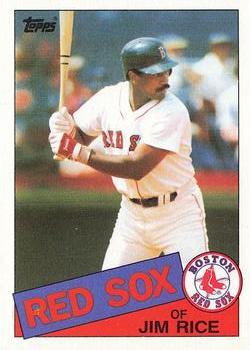 #150 Jim Rice - Boston Red Sox - 1985 Topps Baseball