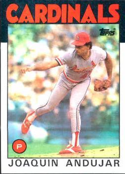 #150 Joaquin Andujar - St. Louis Cardinals - 1986 Topps Baseball