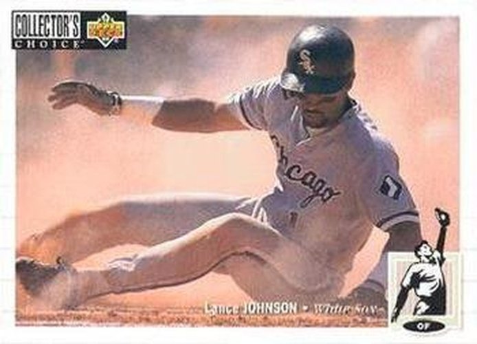#150 Lance Johnson - Chicago White Sox - 1994 Collector's Choice Baseball