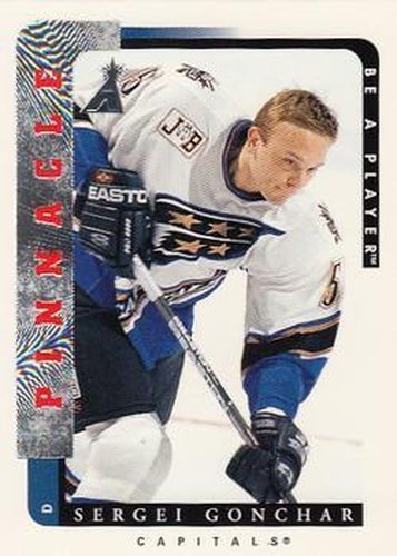 #150 Sergei Gonchar - Washington Capitals - 1996-97 Pinnacle Be a Player Hockey
