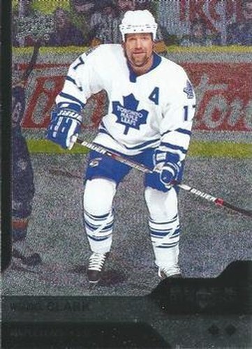 #150 Wendel Clark - Toronto Maple Leafs - 2013-14 Upper Deck Black Diamond Hockey
