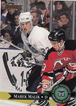 #150 Marek Malik - Hartford Whalers - 1995-96 Donruss Hockey