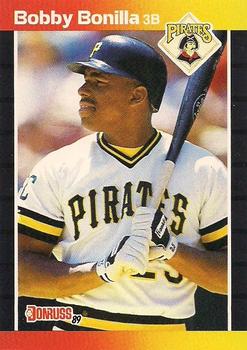 #151 Bobby Bonilla - Pittsburgh Pirates - 1989 Donruss Baseball
