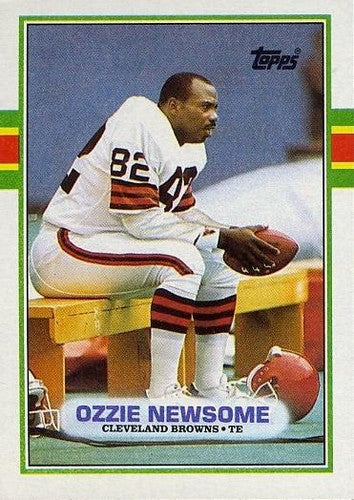 #151 Ozzie Newsome - Cleveland Browns - 1989 Topps Football