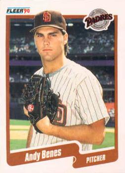 #151 Andy Benes - San Diego Padres - 1990 Fleer USA Baseball