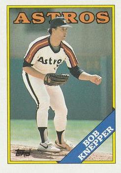 #151 Bob Knepper - Houston Astros - 1988 Topps Baseball
