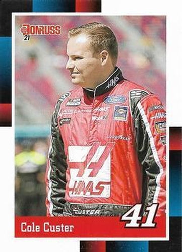 #151 Cole Custer - Stewart-Haas Racing - 2021 Donruss Racing