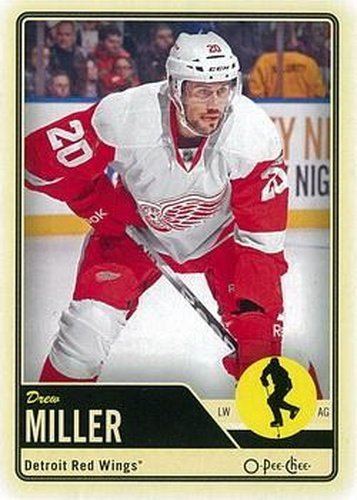 #151 Drew Miller - Detroit Red Wings - 2012-13 O-Pee-Chee Hockey