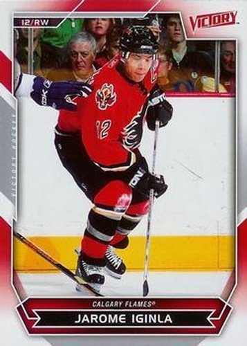 #151 Jarome Iginla - Calgary Flames - 2007-08 Upper Deck Victory Hockey