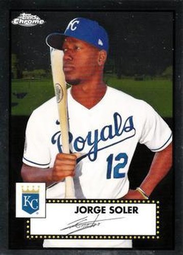 #151 Jorge Soler - Kansas City Royals - 2021 Topps Chrome Platinum Anniversary Baseball