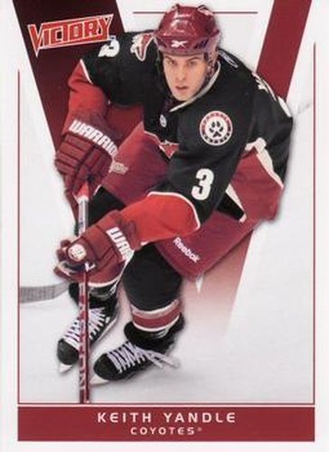 #151 Keith Yandle - Phoenix Coyotes - 2010-11 Upper Deck Victory Hockey