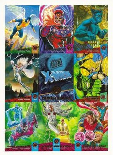 #151 Mini 9-card Panel - 1994 Ultra X-Men