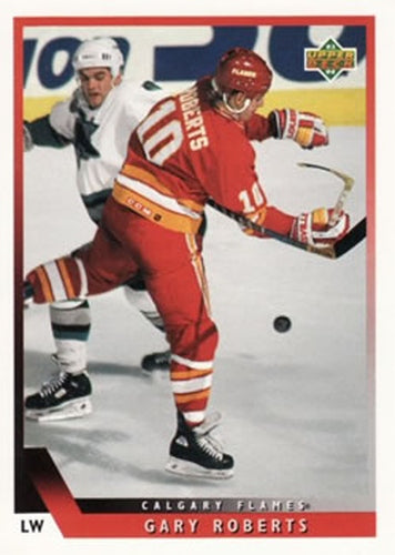#151 Gary Roberts - Calgary Flames - 1993-94 Upper Deck Hockey