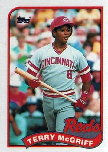 #151 Terry McGriff - Cincinnati Reds - 1989 Topps Baseball