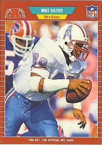 #152 Mike Rozier - Houston Oilers - 1989 Pro Set Football