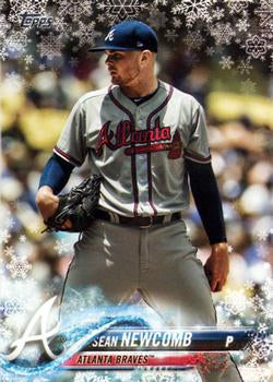 #HMW152 Sean Newcomb - Atlanta Braves - 2018 Topps Holiday Baseball