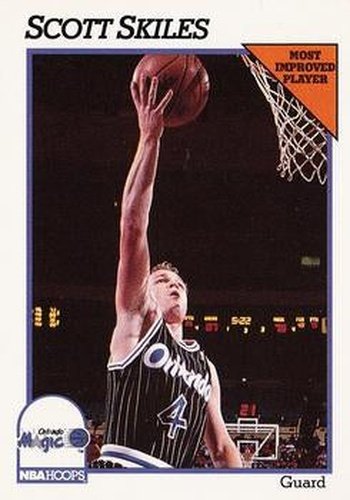 #152 Scott Skiles - Orlando Magic - 1991-92 Hoops Basketball