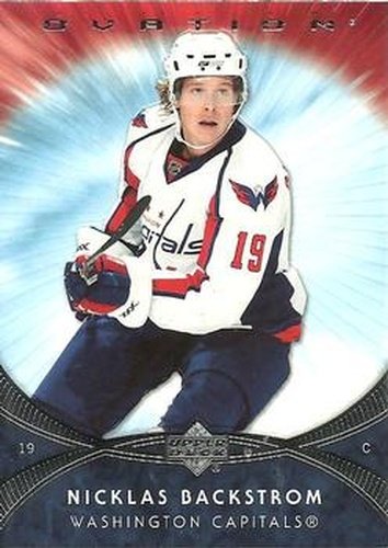 #152 Nicklas Backstrom - Nicklas Backstrom - 2007-08 Upper Deck Ovation Hockey
