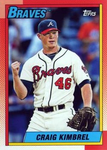 #152 Craig Kimbrel - Atlanta Braves - 2013 Topps Archives Baseball
