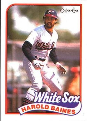 #152 Harold Baines - Chicago White Sox - 1989 O-Pee-Chee Baseball